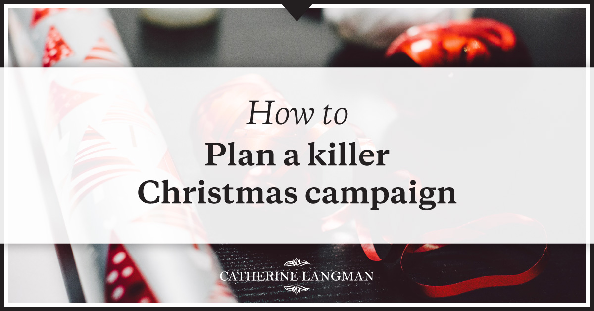 How to plan a Christmas promotion or campaign