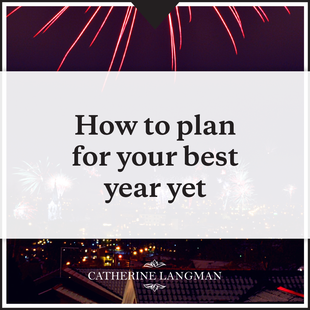 How to plan for your best year yet